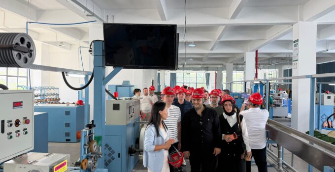 Denizli Ticaret Odası Heyetinden Çin’deki Kablo Fabrikasına Teknik Ziyaret