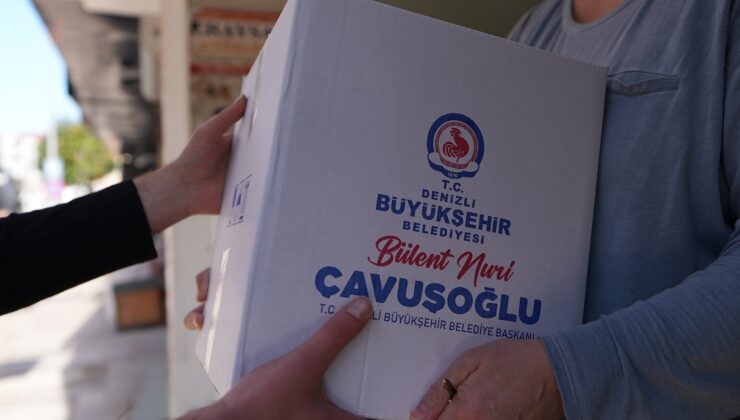 Büyükşehir Online Gıda Kolisi Desteğini Sürdürüyor