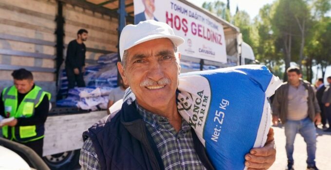 Büyükşehir’den Üreticinin Yüzünü Güldüren Destek