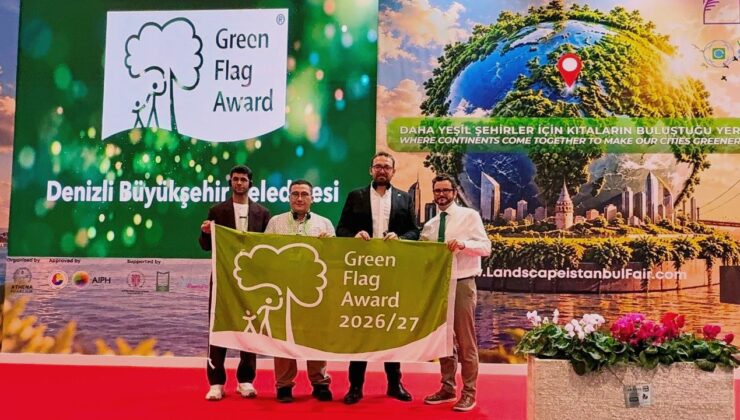 Denizli Büyükşehir, “Green Flag Award” Rekoruyla Türkiye’nin Zirvesinde