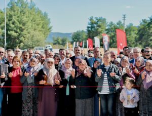 Gülbağlık Yolu Ulaşıma Açıldı, Çamlarca’da Gönüller Birleşti