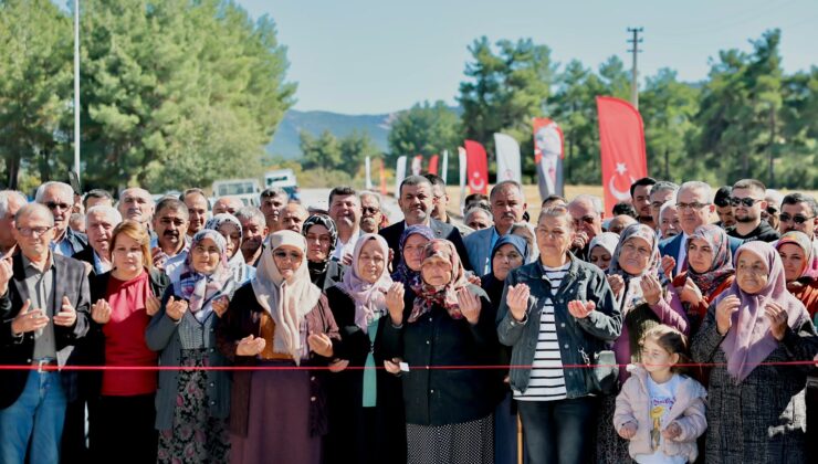 Gülbağlık Yolu Ulaşıma Açıldı, Çamlarca’da Gönüller Birleşti