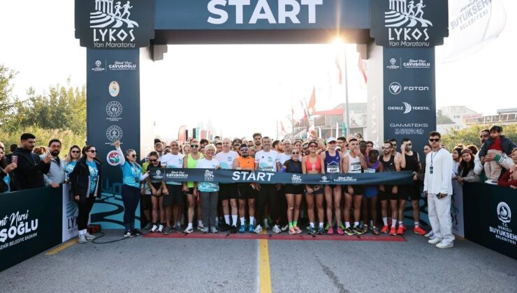 2. Lykos Yarı Maratonu Rekor Katılımla Gerçekleşti