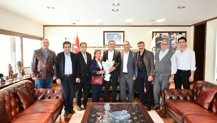 Denizli Vanlılar Derneğinden Büyükşehir Belediye Başkanı Çavuşoğlu’na Ziyaret