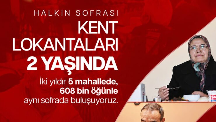 Resmi Reklam – DBB Kent Lokantaları 2 Yaşında