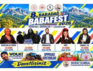 Resmi Reklam – Babadağ Belediyesi 8. BABAFEST 2026