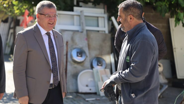 AK Parti Denizli İl Başkanı Subaşıoğlu’ndan Hacı Kaplanlar’da Esnaf Ziyareti