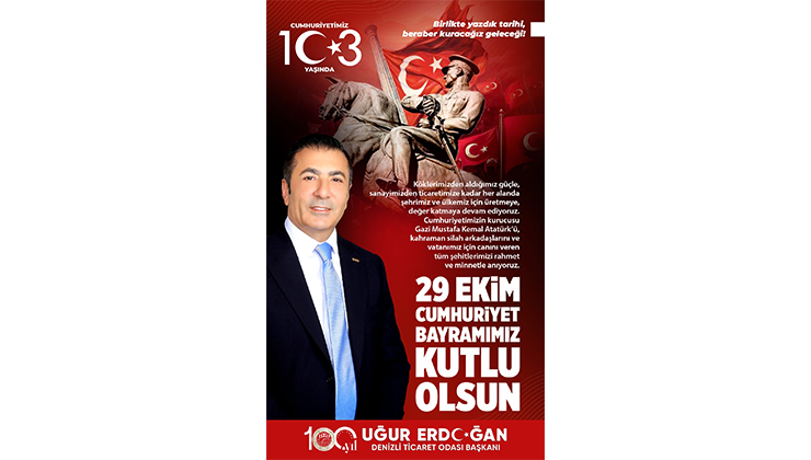 Resmi Reklam – DTO 29 Ekim Cumhuriyet Bayramı